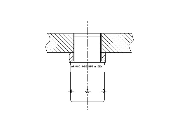 AR-081 ATEX Wanddurchführung