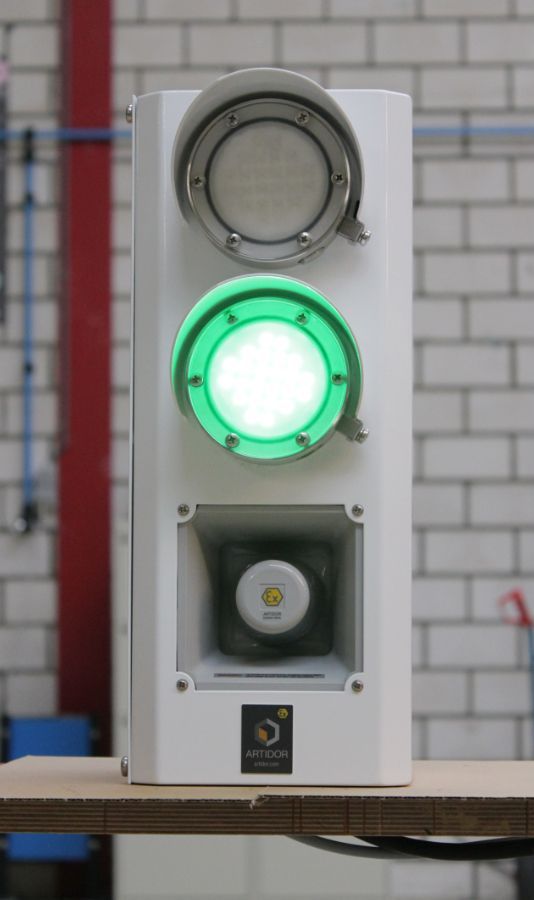 ATEX Stoplicht Prototyp